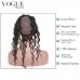 Loose Wave 360 Lace Frontal Closure With Wig Cap,Natural Color,Natural Hairline